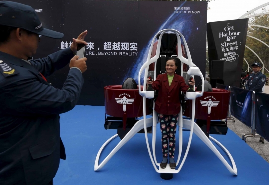 Martin Jetpack siap dijual di China dengan harga Rp 3,5 miliar