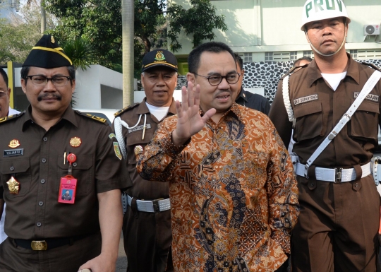 Gaya santai Sudirman Said penuhi panggilan Kejagung