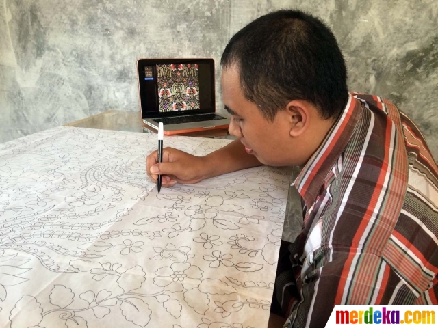 Foto : Menengok kampung batik tulis di Tegalrejo merdeka.com