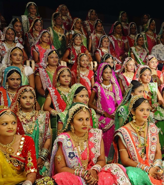 Ini pengusaha di India rela biayai pernikahan 151 wanita yatim
