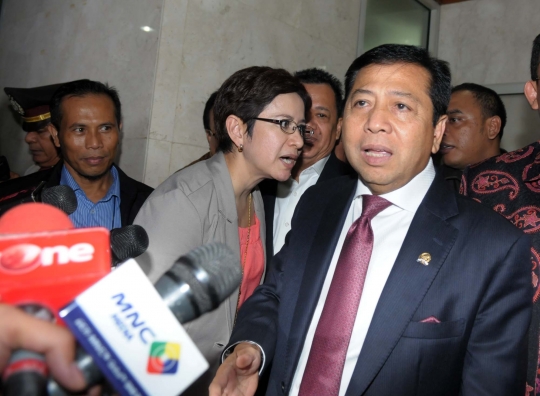 Setya Novanto usai jalani sidang MKD