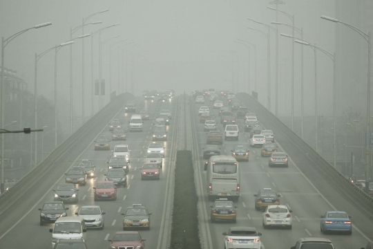 Begini parahnya polusi udara di China
