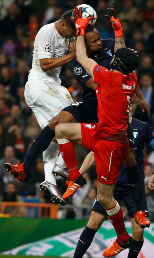 Aksi Ronaldo dkk hancurkan Malmo 8-0