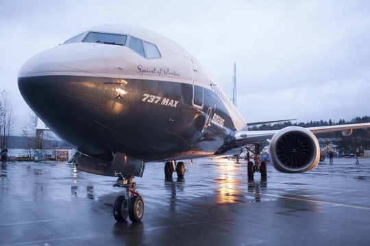 Ini 737 MAX, pesawat baru rancangan Boeing