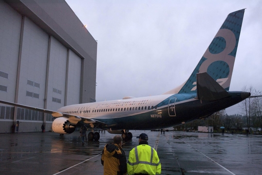 Ini 737 MAX, pesawat baru rancangan Boeing