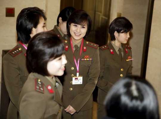 Cantiknya personel girl band bentukan Kim Jong-un