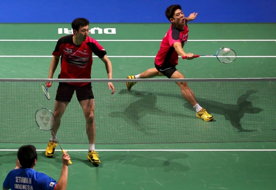 Bekuk ganda Korea, Hendra/Ahsan lolos ke final BWF Dubai Superseries