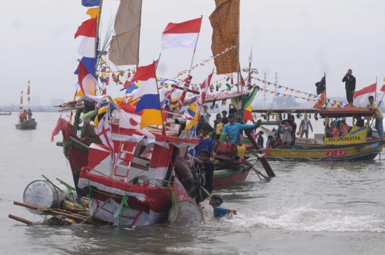 Kemeriahan Tradisi Nadran ala nelayan Muara Angke