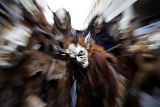 Krampuss, iblis seram yang berkeliaran di Jerman jelang Natal