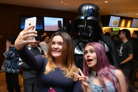 Selebritis Ibu Kota ramaikan premier Star Wars di Senayan City