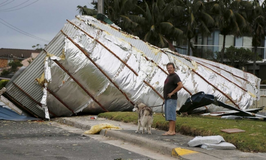 Tornado berkecepatan 200 KM per jam hantam Australia