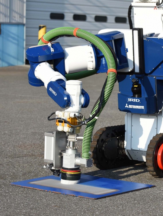 Robot ini siap bersihkan radiasi nuklir Fukushima