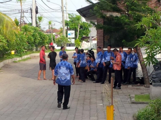 Rusuh antarnapi, Lapas Kerobokan dijaga ratusan polisi