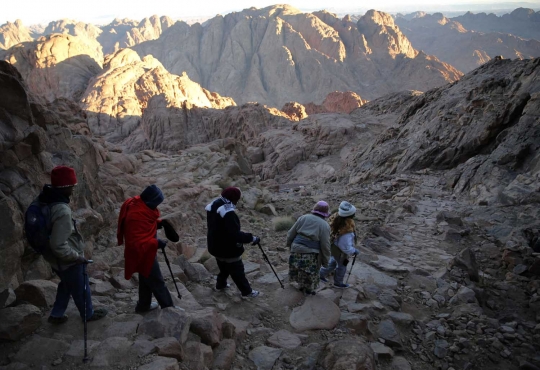 Menjelajahi Gunung Sinai, jejak Nabi Musa bertemu Sang Pencipta