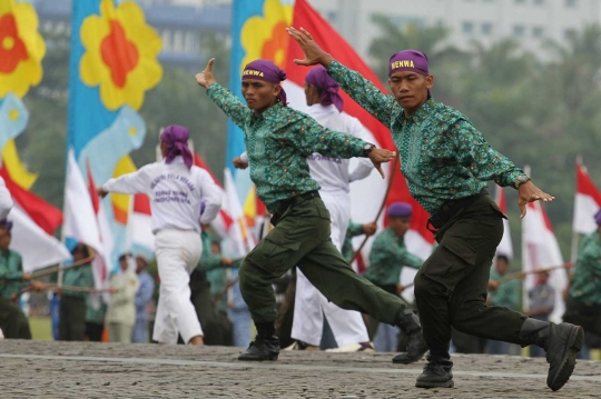 Kemeriahan Peringatan Hari Bela Negara ke-67 di Monas