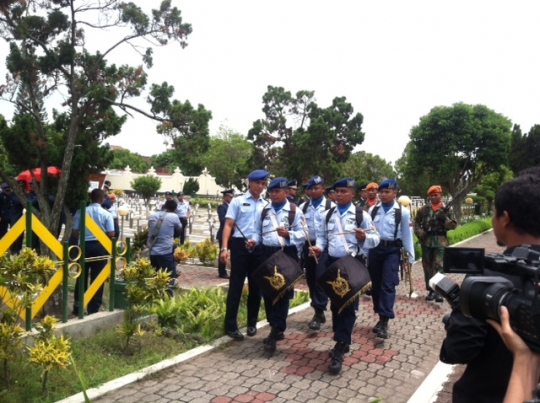 Pemakaman Co-Pilot T-50i Golden Eagle di TMP Kusumanegara