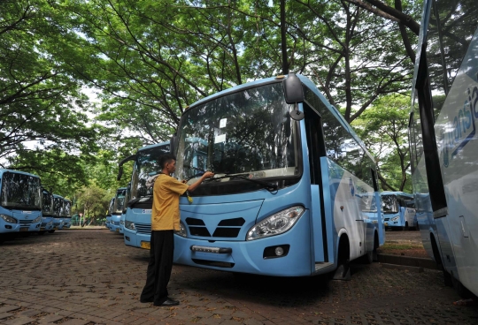 Intip kenyamanan Kopaja baru yang siap layani warga Ibu Kota