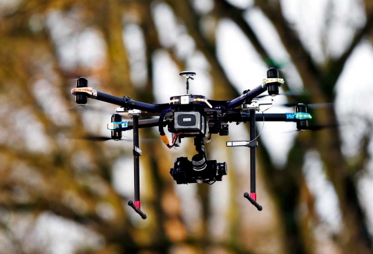 Drone berkecepatan 135 Km/jam ini jadi polisi udara Belgia