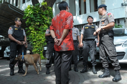 Jelang Natal, polisi sisir Gereja Katedral