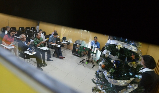Tahanan kasus korupsi laksanakan Misa Natal di Gedung KPK