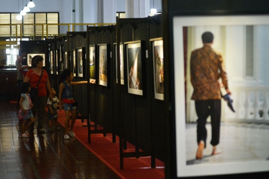 Mengunjungi pameran foto 'Setahun Kerja Jokowi-JK'