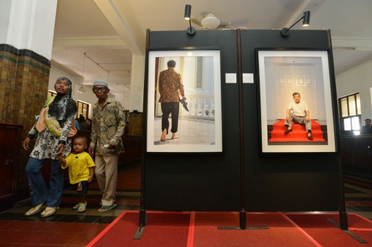 Mengunjungi pameran foto 'Setahun Kerja Jokowi-JK'