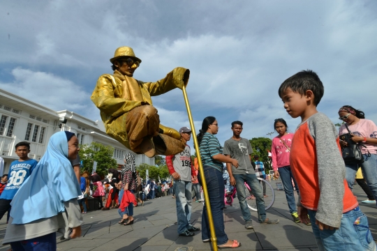 Libur panjang, Kota Tua dipadati pengunjung