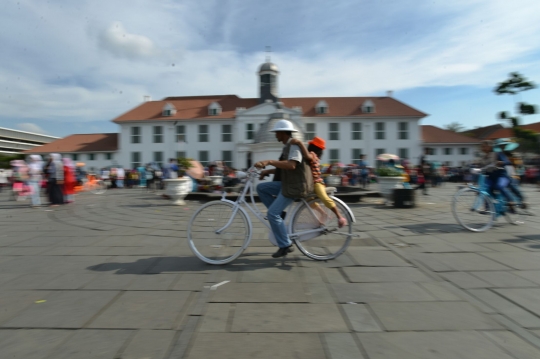 Libur panjang, Kota Tua dipadati pengunjung