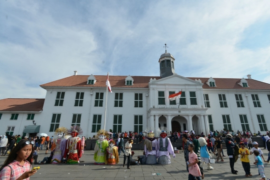 Libur panjang, Kota Tua dipadati pengunjung