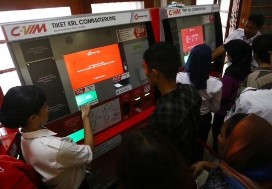 Ini C-VIM, mesin canggih yang memudahkan pembelian tiket KRL