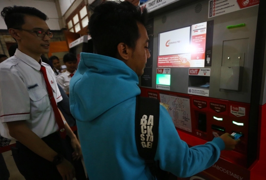 Ini C-VIM, mesin canggih yang memudahkan pembelian tiket KRL