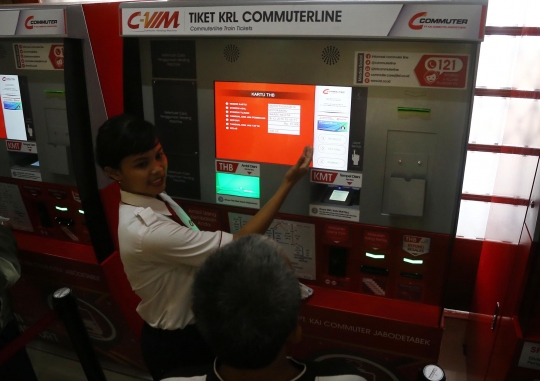 Ini C-VIM, mesin canggih yang memudahkan pembelian tiket KRL