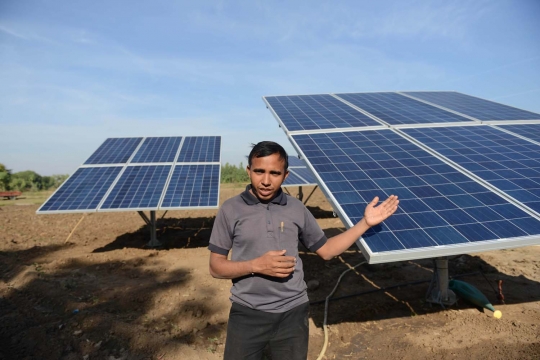 Kisah petani di India manfaatkan energi surya untuk irigasi