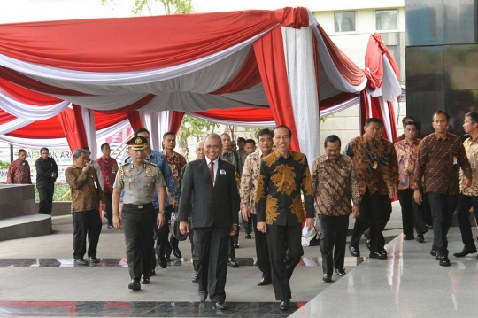 SBY dan Habibie hadiri peresmian gedung baru KPK yang dibuka Jokowi