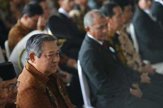 SBY dan Habibie hadiri peresmian gedung baru KPK yang dibuka Jokowi