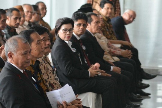 SBY dan Habibie hadiri peresmian gedung baru KPK yang dibuka Jokowi