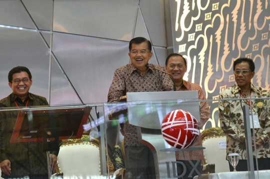 JK tutup perdagangan bursa saham 2015 di BEI