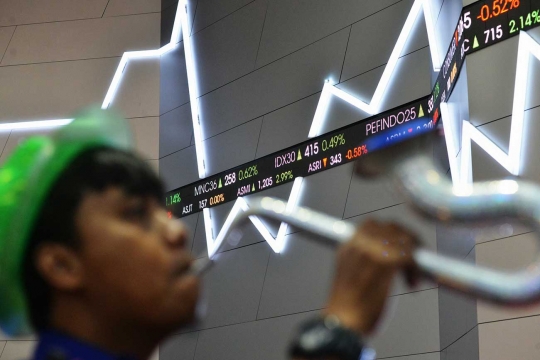 JK tutup perdagangan bursa saham 2015 di BEI