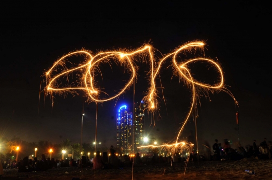 Gebyar pesta Tahun Baru 2016 di berbagai penjuru dunia