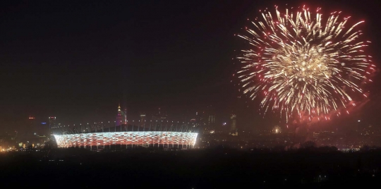 Gebyar pesta Tahun Baru 2016 di berbagai penjuru dunia