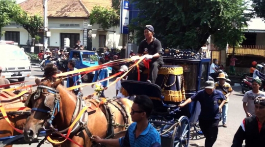 Mewahnya kereta kencana yang akan ditumpangi Paku Alam X