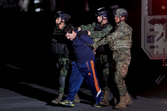 Ini suasana tegang militer Meksiko bekuk gembong narkoba El Chapo
