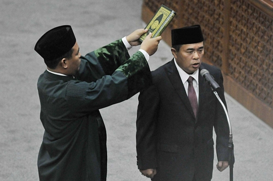 Ade Komarudin resmi dilantik jadi Ketua DPR