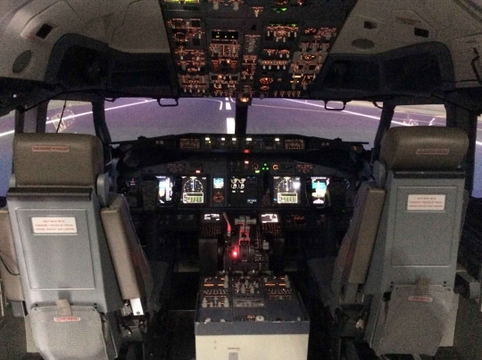 Intip simulator pesawat untuk latihan pilot Lion Air