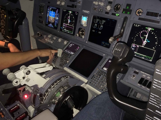 Intip simulator pesawat untuk latihan pilot Lion Air