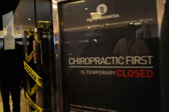 Terkait kasus malapraktik, klinik Chiropractic First di GI disegel