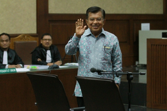 Kesaksian Wapres JK di sidang lanjutan Jero Wacik