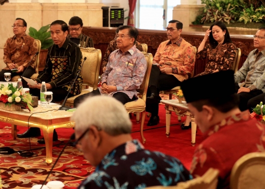 Jokowi gelar pertemuan tertutup dengan pimpinan lembaga negara