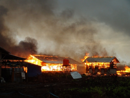 Ini kampung eks Gafatar yang ludes dibakar massa