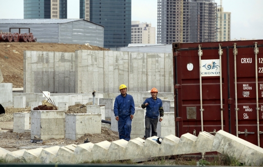 Menengok pembangunan masjid termegah di Aljazair buatan China